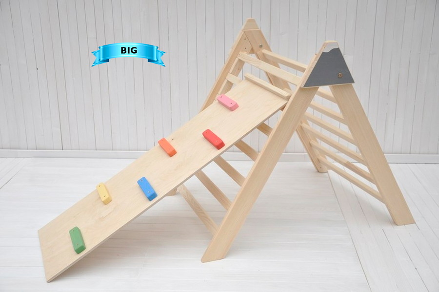 Baby gym Barin Toys Mountain Climber Active kids climbing playground is easy and fast playground solution for your nursery, patio or backyard parties or celebration.