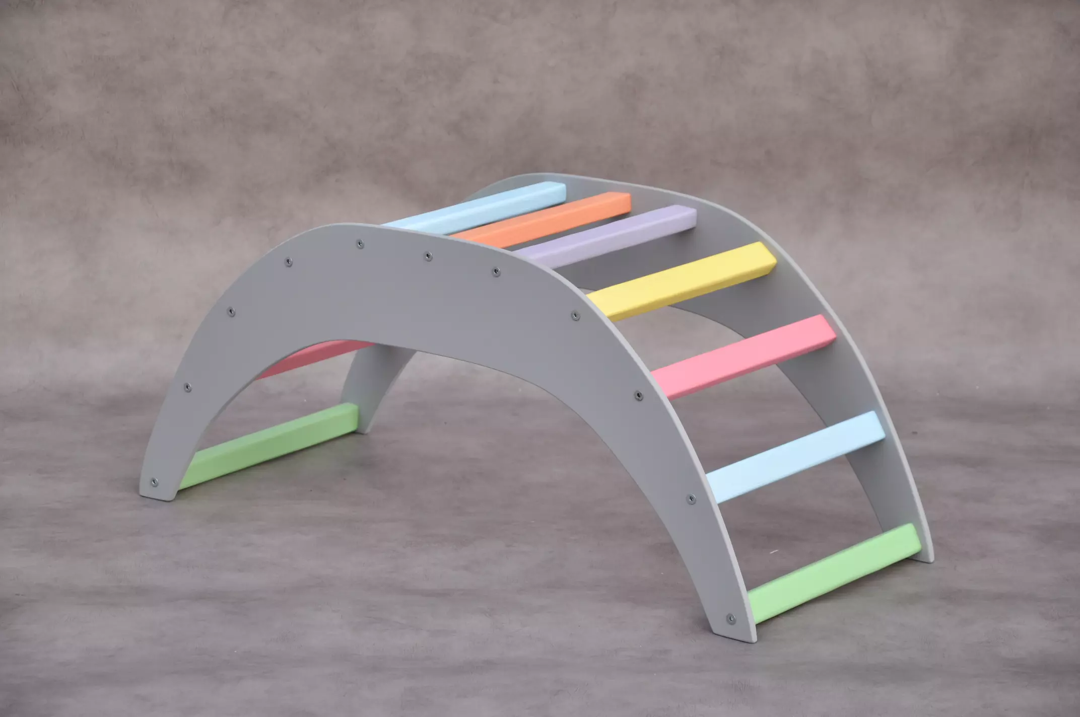 Barin Toys pikler arch & rocker climber - Montessori toddler toy for high energy child activities indoor.