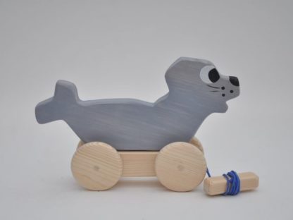 Buy pull along Barin Toys Sea Lion wooden toy direct from brand online store!