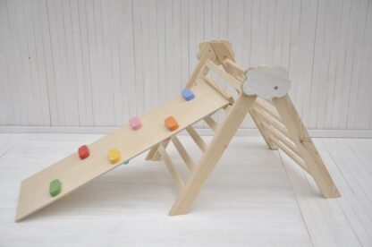 triangolo di pikler pieghevole per neonati Barin Toys Cloud torre di pikler giochi